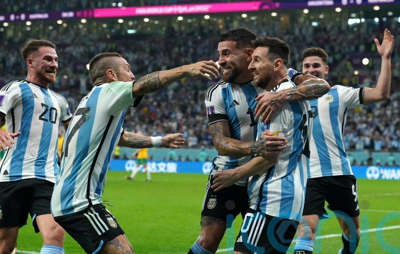 Today at the World Cup – another milestone, another goal for Messi