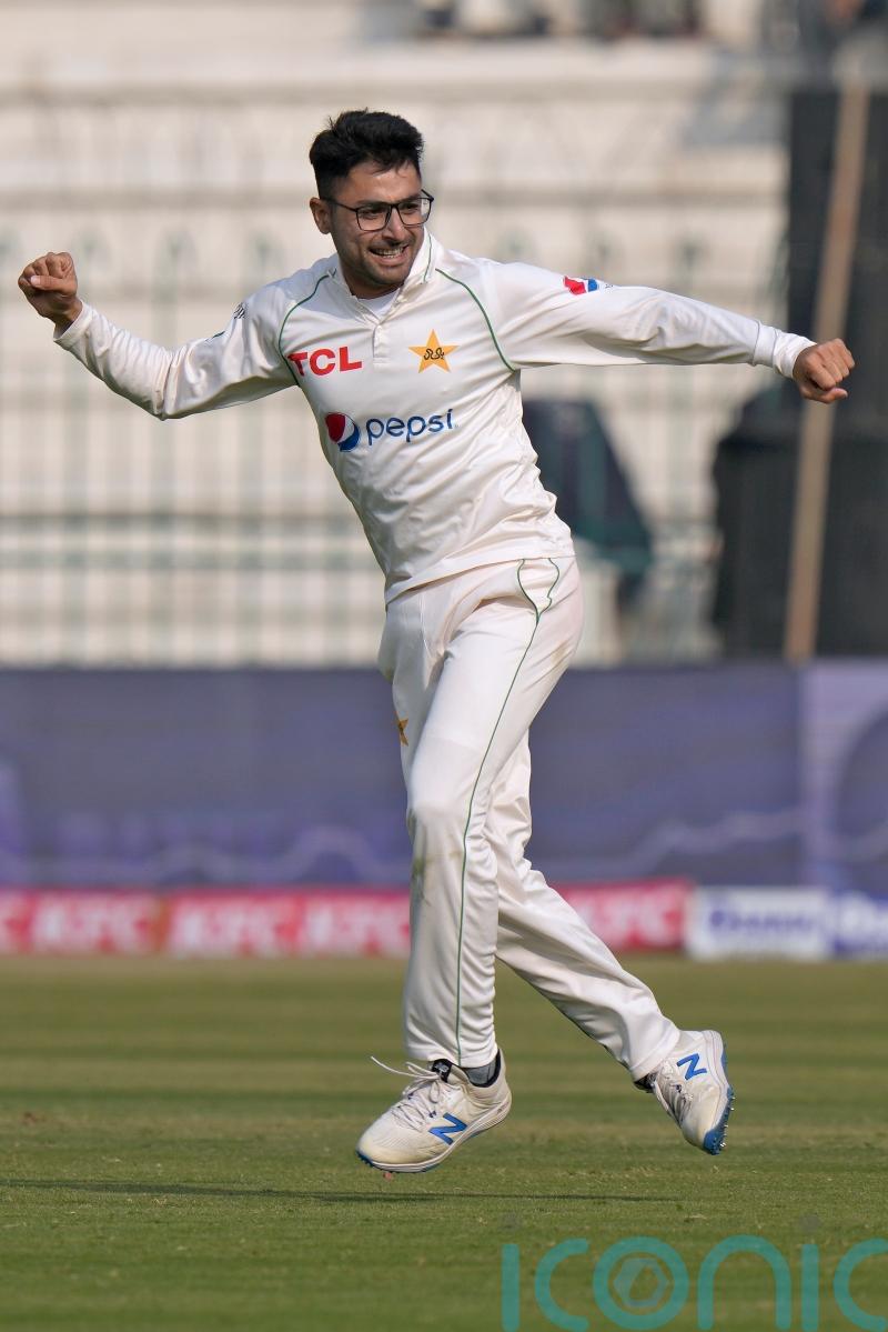 Abrar Ahmed’s seven-wicket haul helps put Pakistan on top against England