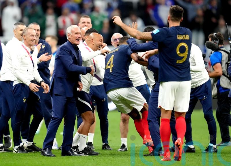 ‘You need a bit of luck sometimes’ – Didier Deschamps after France beat England