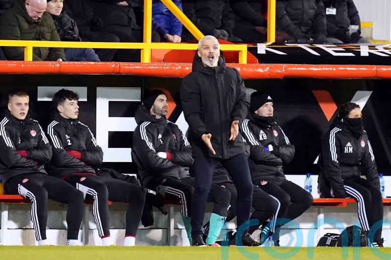 Aberdeen boss Jim Goodwin vows they will learn from last-gasp defeat by Rangers