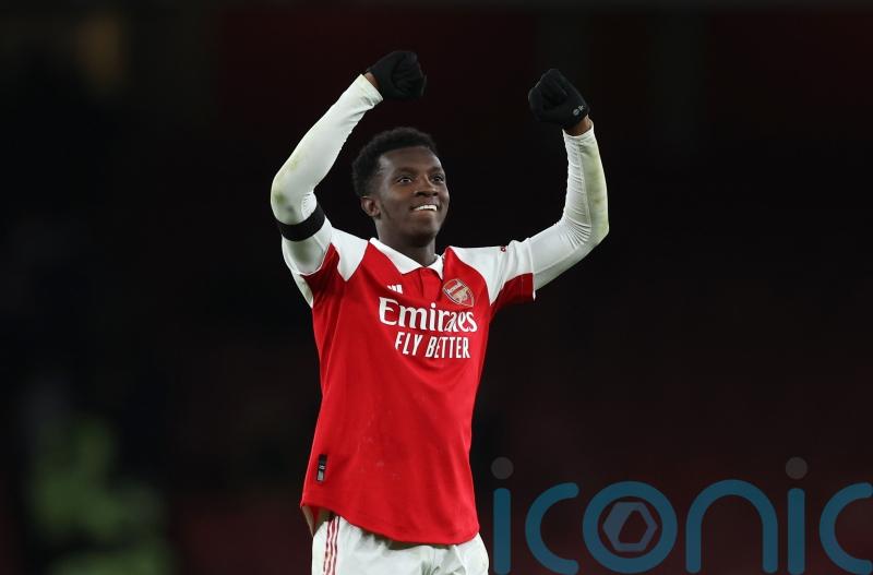 He’s a confident boy – Mikel Arteta says Eddie Nketiah unfazed by starting role
