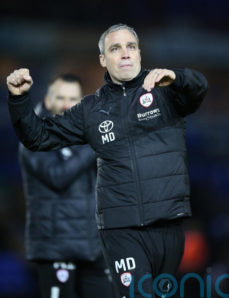 Michael Duff delighted with Barnsley’s forward line in Accrington win