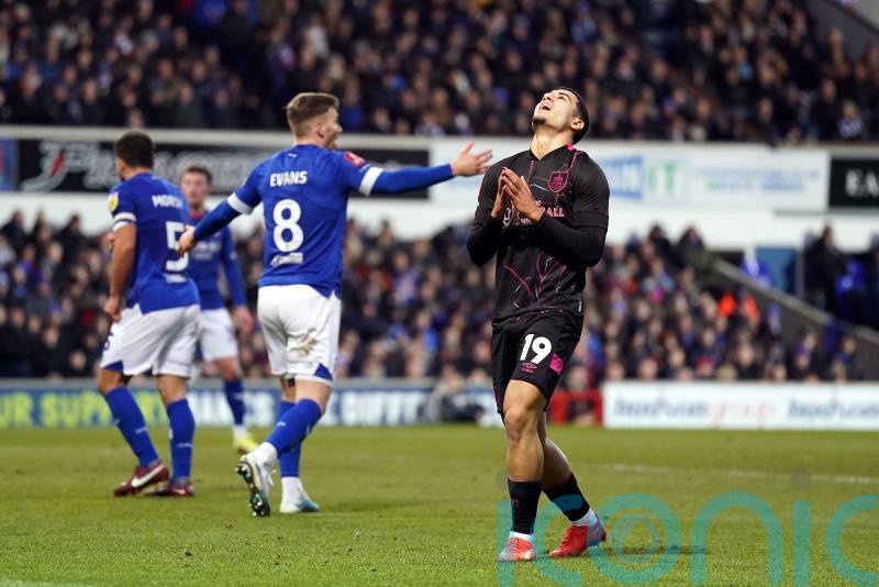 Ipswich hold Championship leaders Burnley in tense FA Cup fourth-round tie