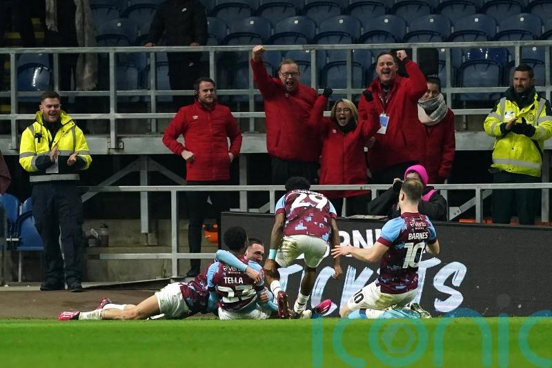 Nathan Tella at the double to carry Clarets into last 16 of FA Cup