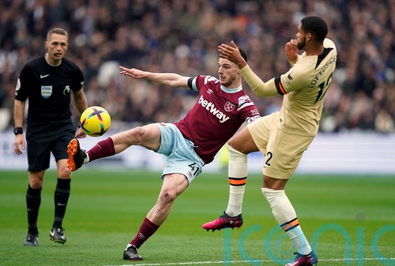 Declan Rice &lsquo;sick and tired&rsquo; of position in table but sees West Ham improvement