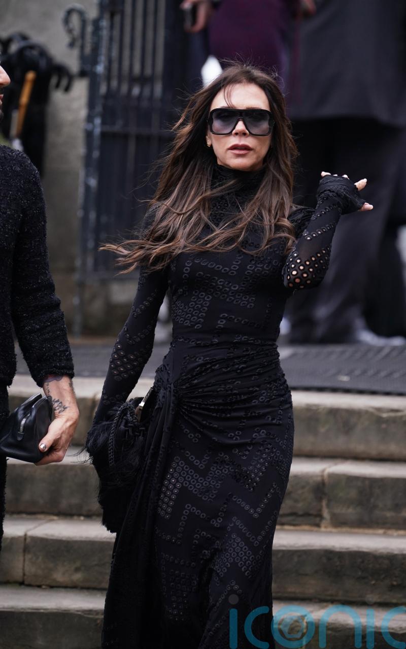 Victoria Beckham hosts Paris Fashion Week show attended by Beckham family