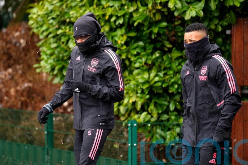 Mikel Arteta refuses to reveal whether Gabriel Jesus has travelled to Lisbon