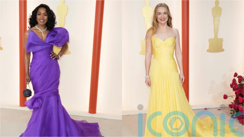 From Angela Bassett to Kerry Condon, bright colours dominate Oscars 2023 fashion