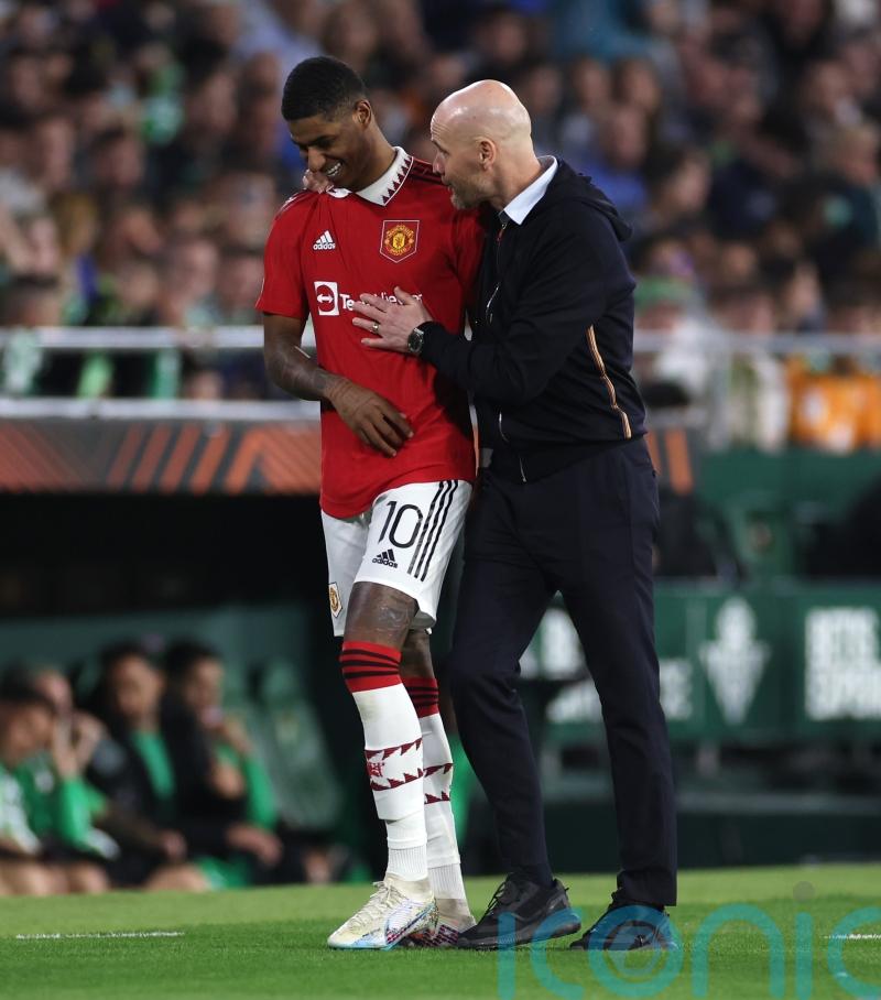 Erik ten Hag praises Marcus Rashford’s focus, persistence and quality