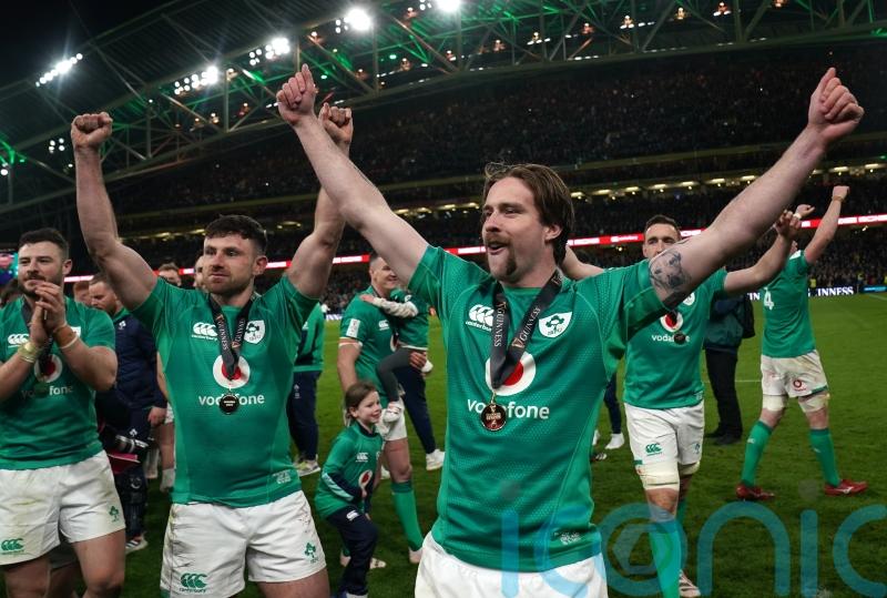 Mack Hansen hails Andy Farrell’s motivational skills as Ireland win Grand Slam