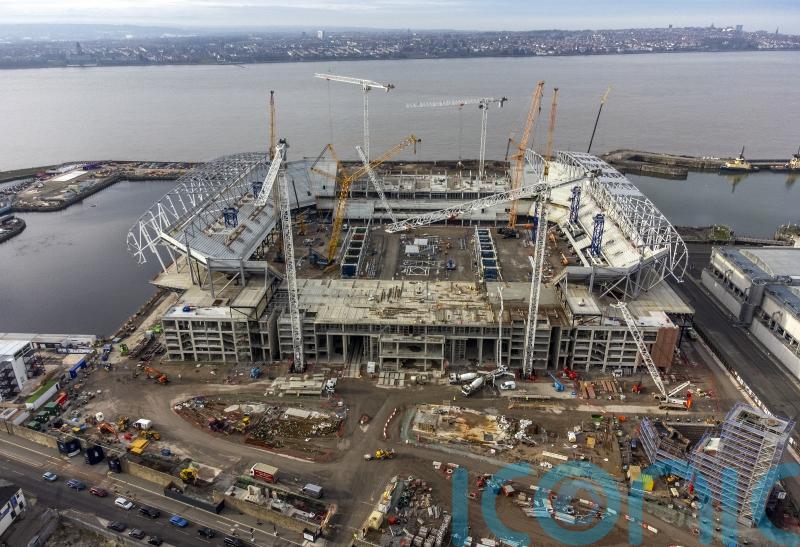 Everton insist charge will have no impact on new stadium’s funding or completion
