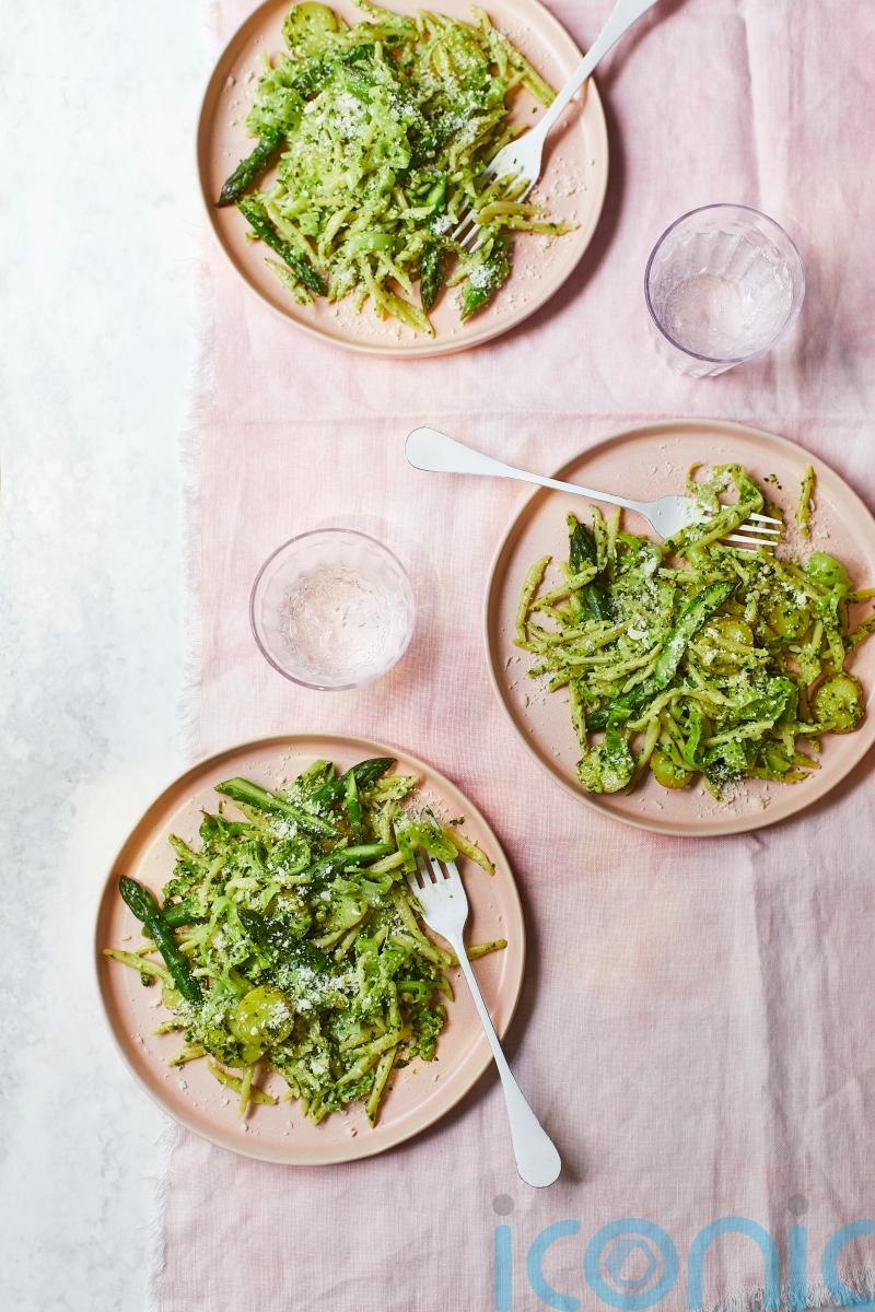 Tess Daly’s potato pesto pasta recipe