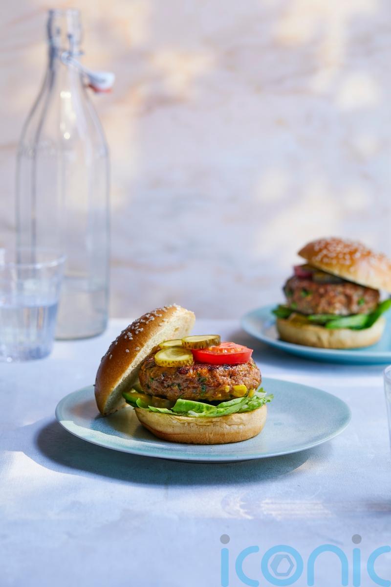 Tess Daly’s turkey burger recipe