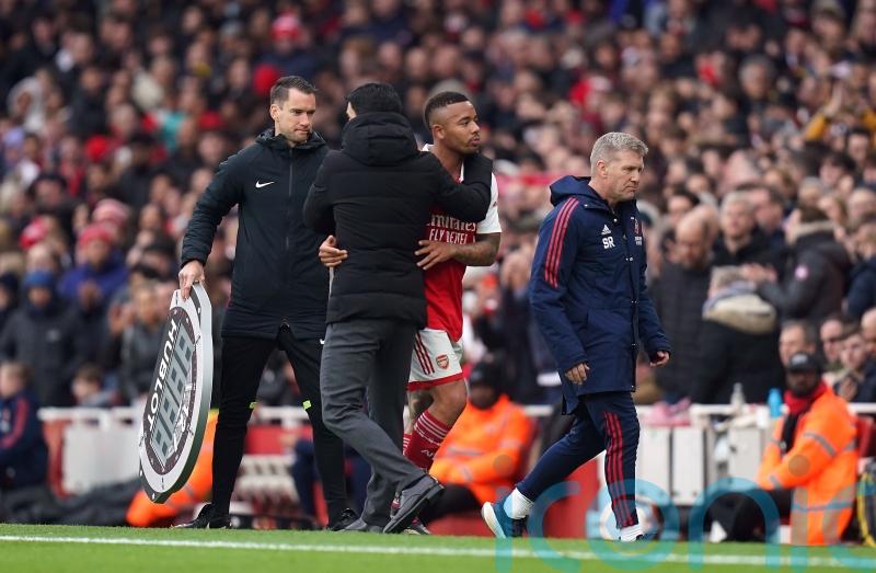 Mikel Arteta hails Gabriel Jesus after he ends goal drought with Arsenal brace