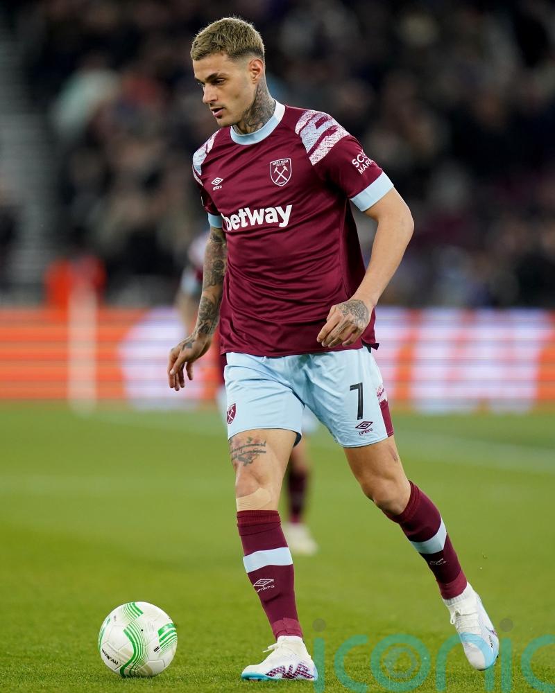 West Ham’s Gianluca Scamacca facing two weeks of rehabilitation on injured knee