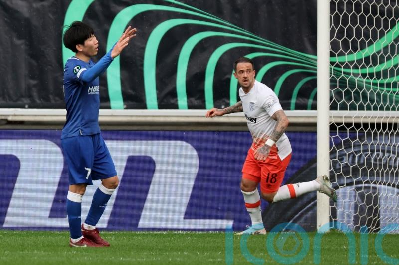 Danny Ings scores first European goal as West Ham’s winning run ended by Gent