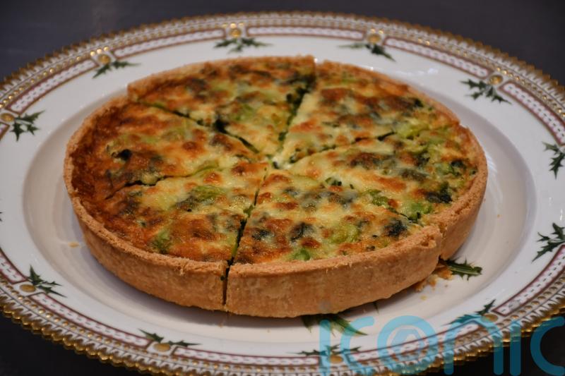 Spinach quiche dish chosen as celebratory coronation recipe