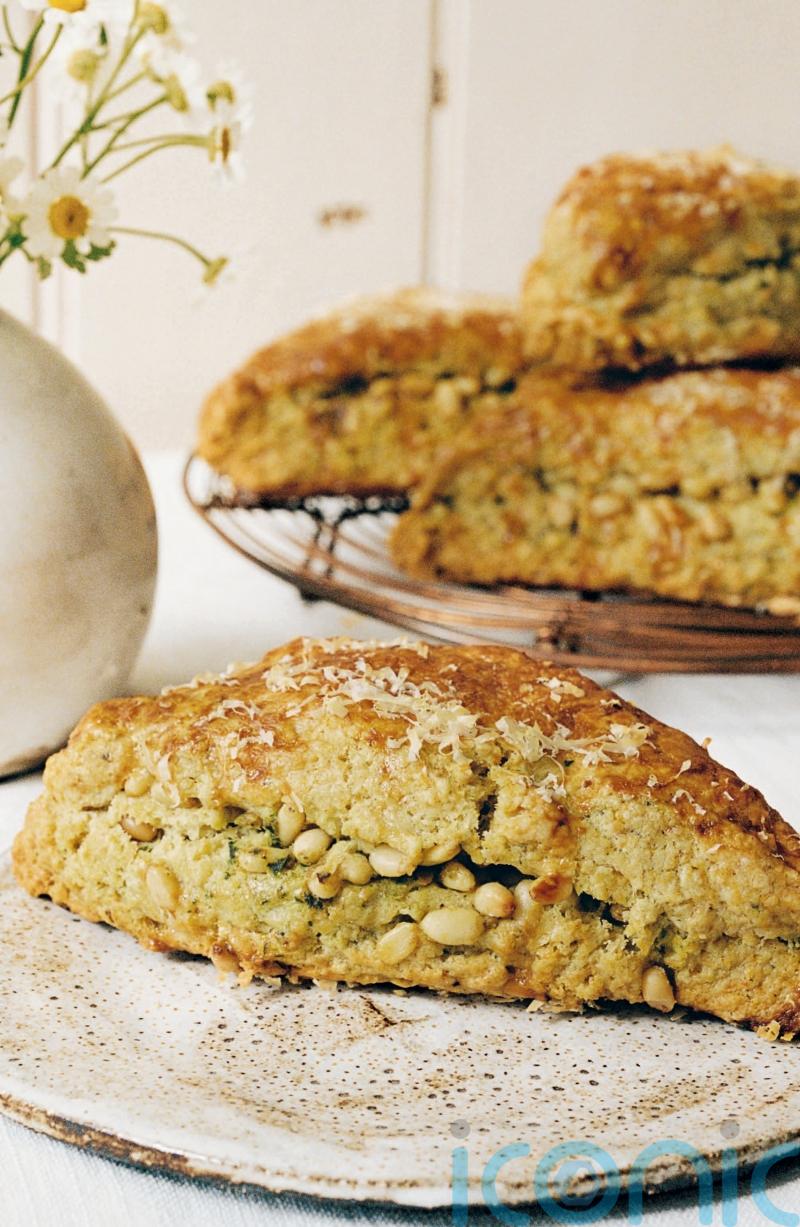 Claire Ptak’s basil, Parmesan and pine nut scones recipe