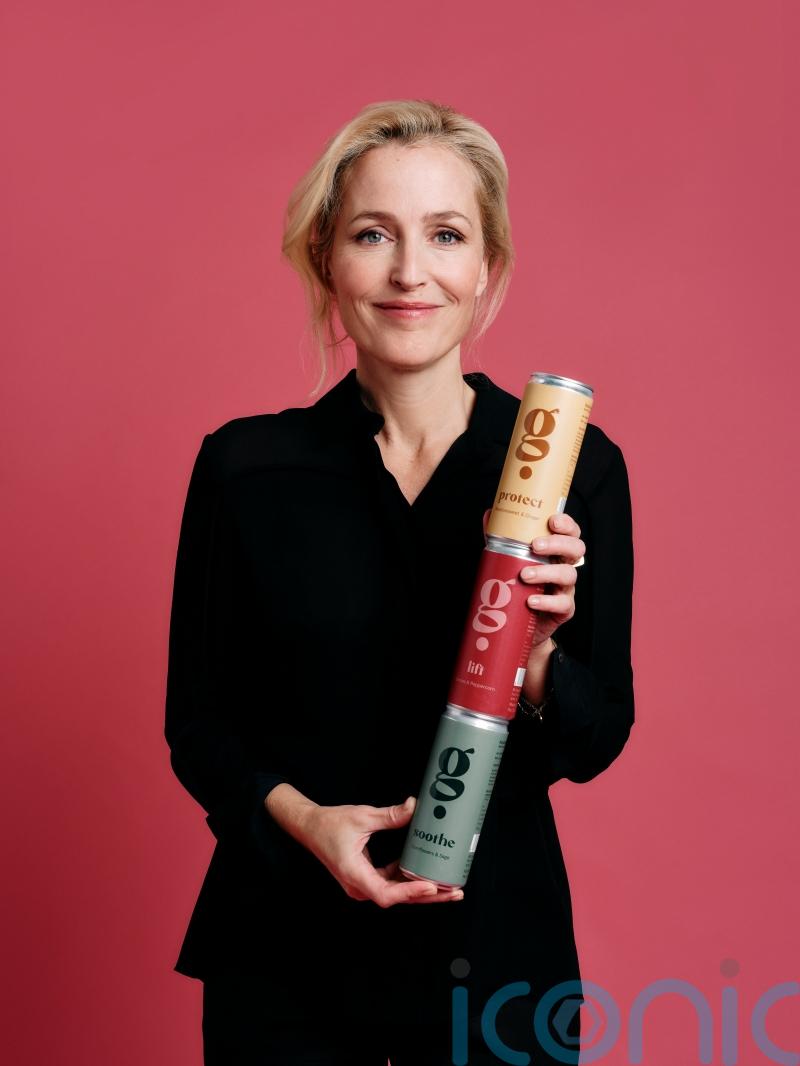 Gillian Anderson launches new drinks brand called G Spot
