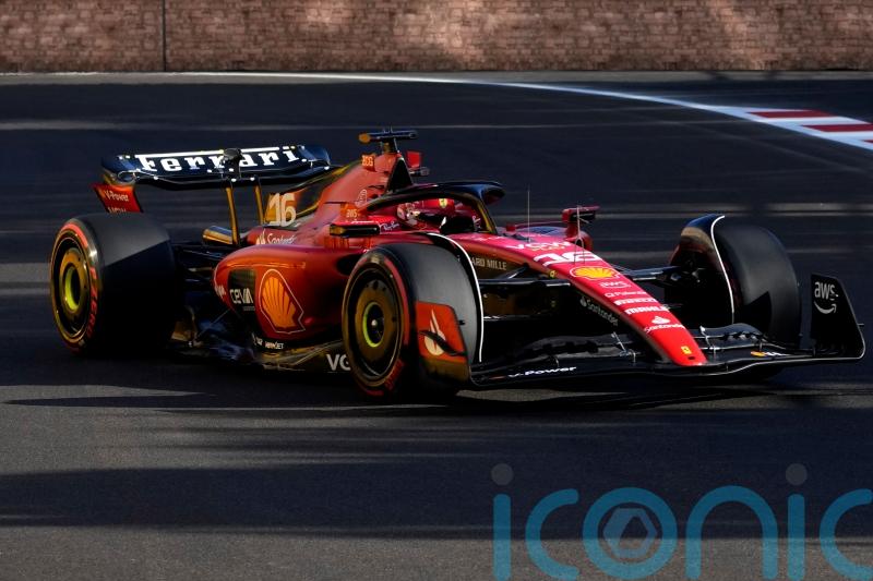 Ferrari’s Charles Leclerc ends Red Bull run with surprise pole for Azerbaijan GP