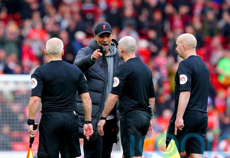 Liverpool boss Jurgen Klopp puts referee row down to ’emotion and anger’