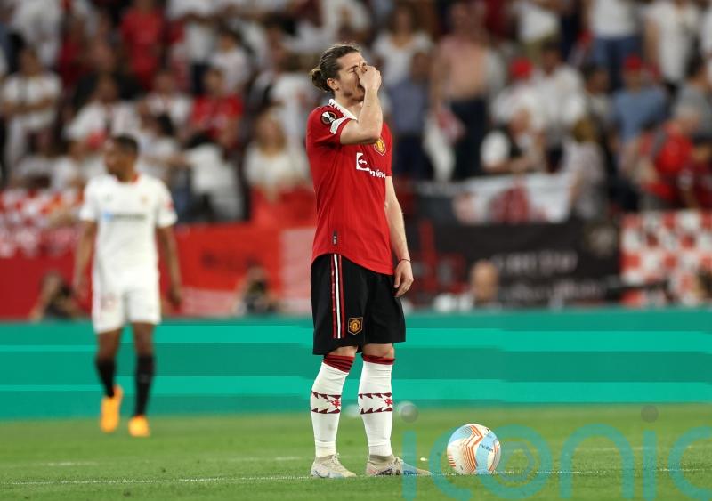 Marcel Sabitzer ruled out of Manchester United’s run-in due to knee injury