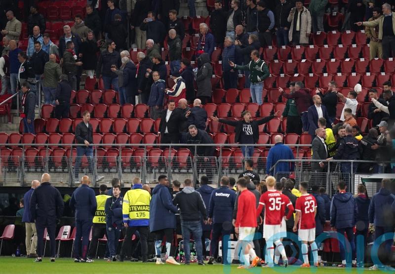 UEFA to investigate after AZ Alkmaar fans confront West Ham players’ families