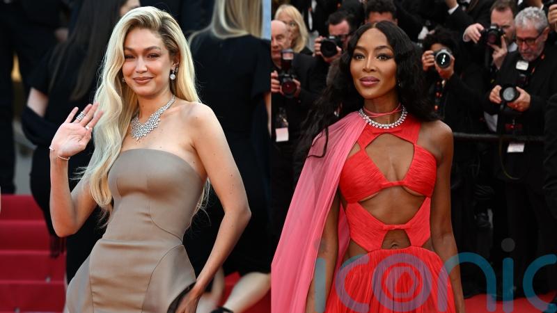 Gigi Hadid and Naomi Campbell among best-dressed stars at Cannes