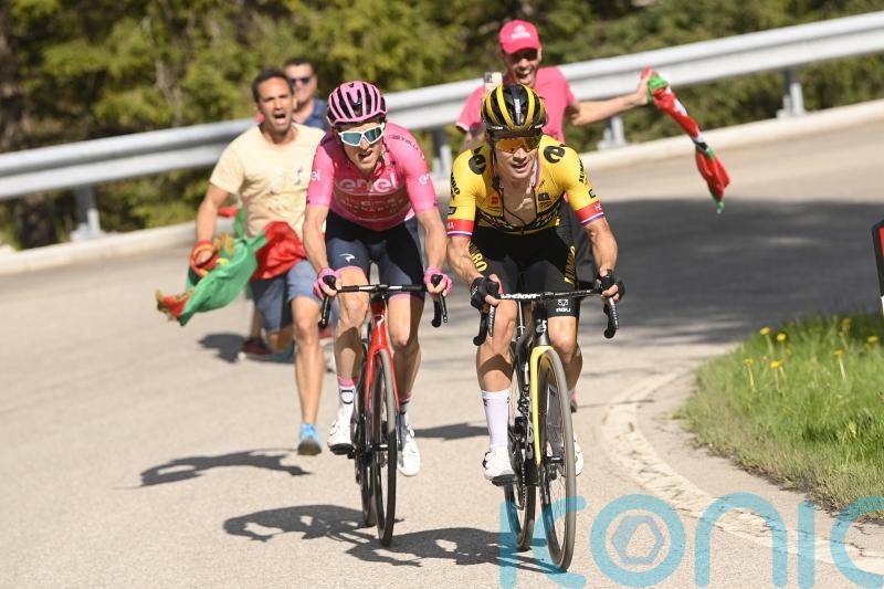 Geraint Thomas extends Giro d’Italia lead on his 37th birthday