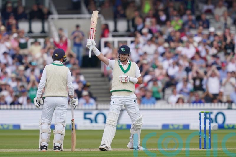 Resistance of Ireland tail-enders ensures England must bat again at Lord’s