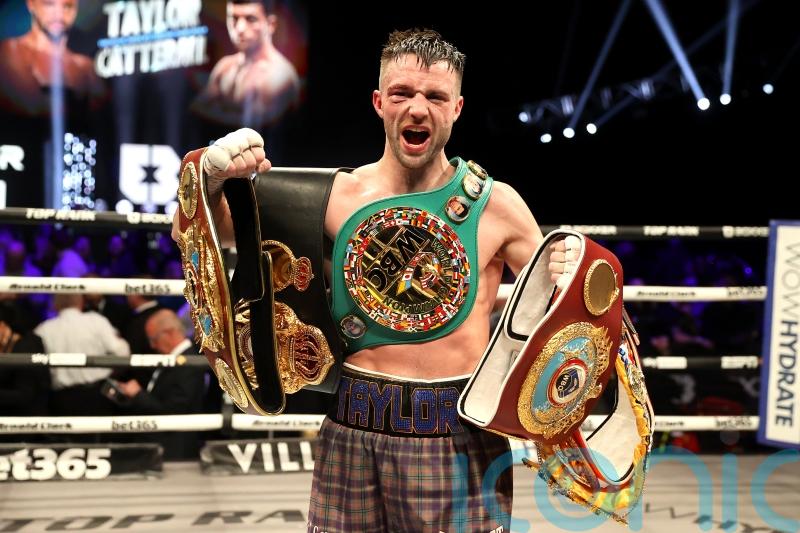 Security steps in as Josh Taylor and Teofimo Lopez kept apart ahead of fight