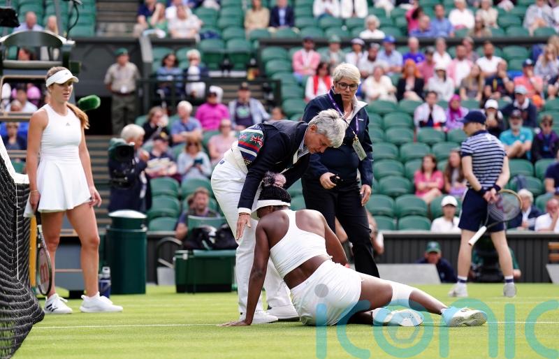 I got killed by the grass – Venus Williams suffers nasty fall in Wimbledon loss
