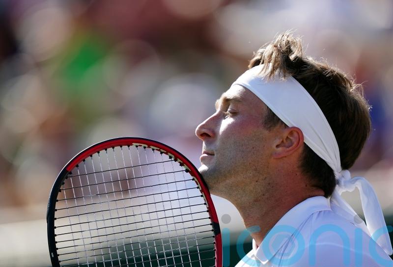 British hopes over in men’s singles after Liam Broady loses to Denis Shapovalov