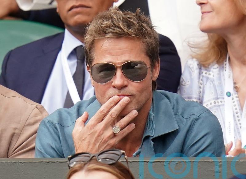 Brad Pitt and Daniel Craig among Hollywood stars watching men’s Wimbledon final