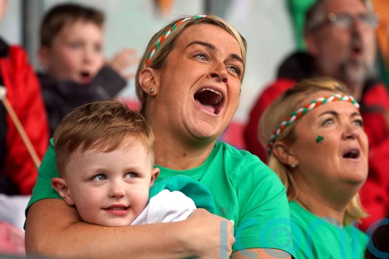 Joy and dejection at north Dublin stadium as Ireland take on Canada at World Cup