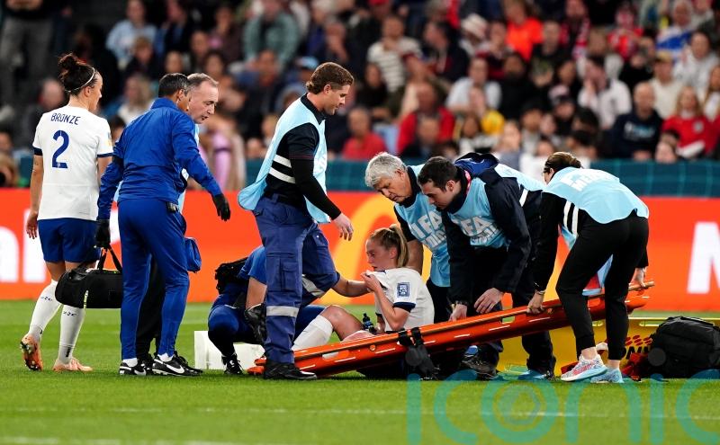 Keira Walsh adds to England’s long injury list after coming off against Denmark