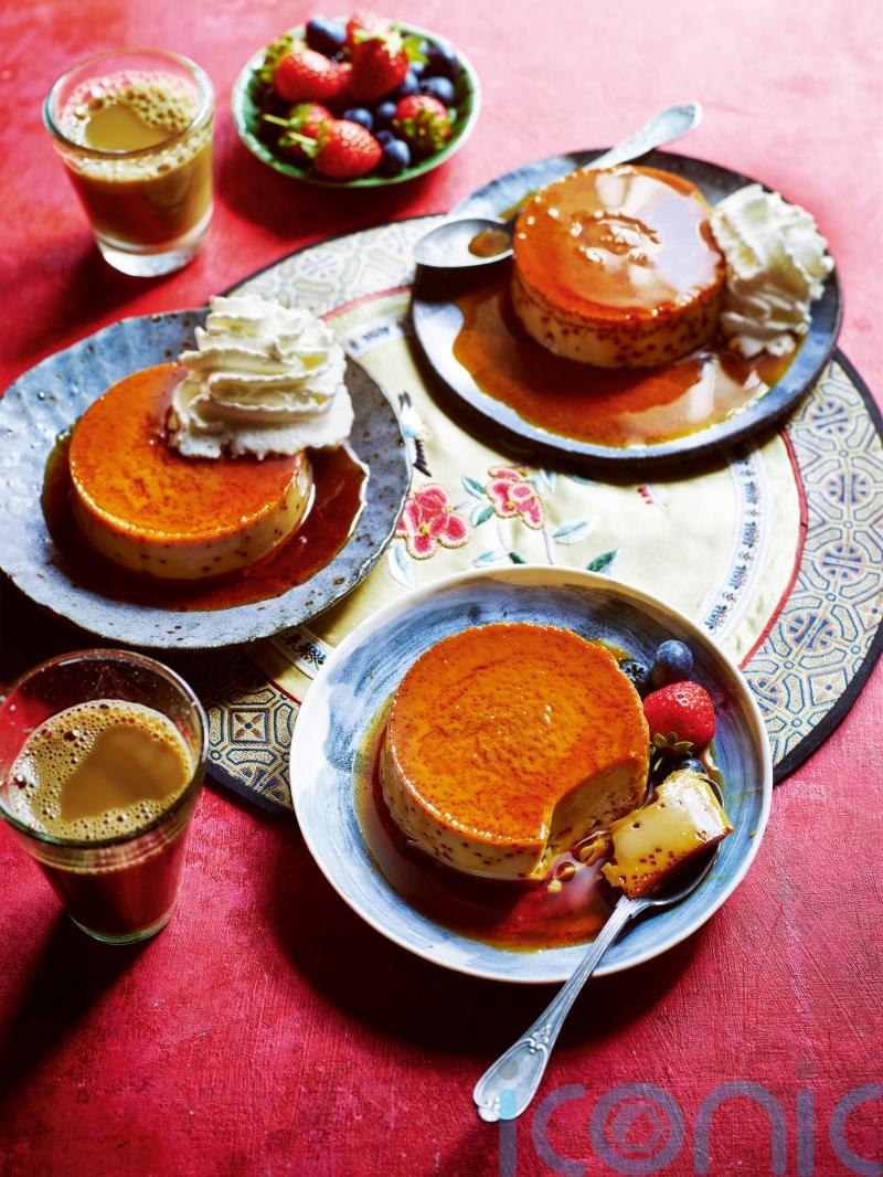 Jeremy Pang’s coffee and coconut flan recipe