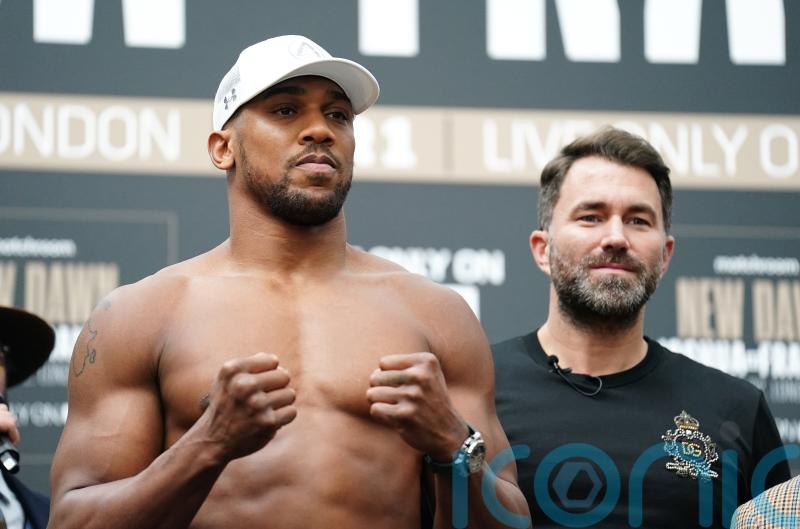 Anthony Joshua’s hopes of Deontay Wilder fight in next six months still alive