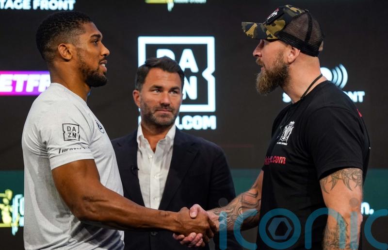 Anthony Joshua did not want to let people down in accepting opponent change