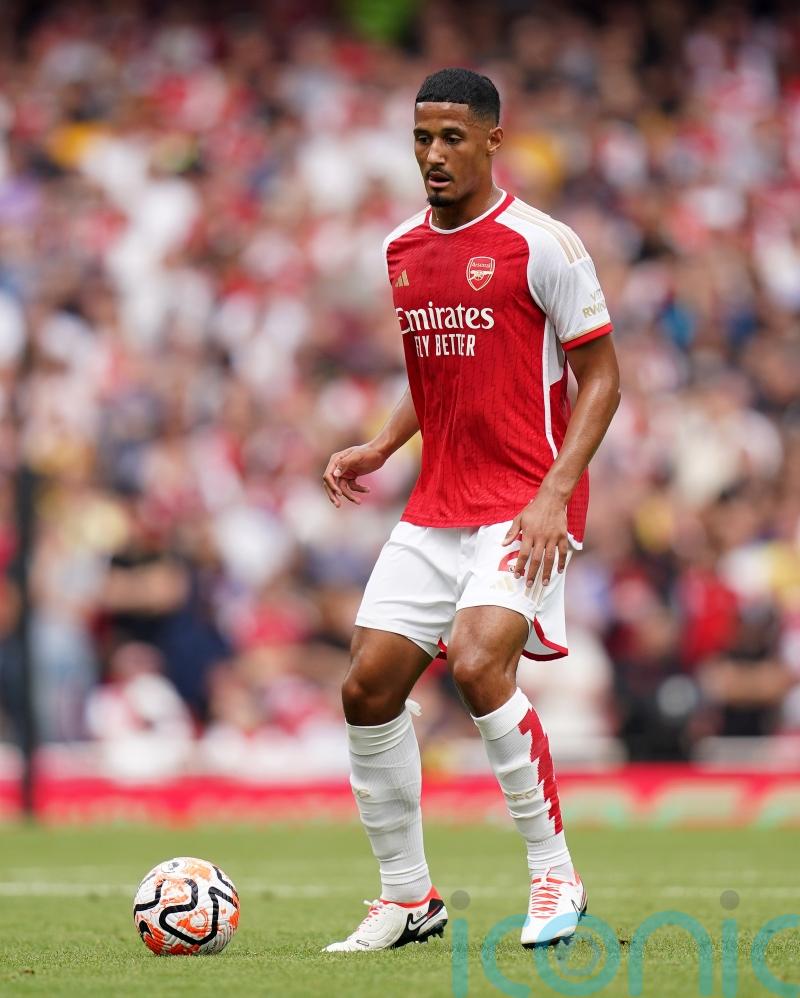 Arsenal defender William Saliba ‘really happy’ to be back after injury