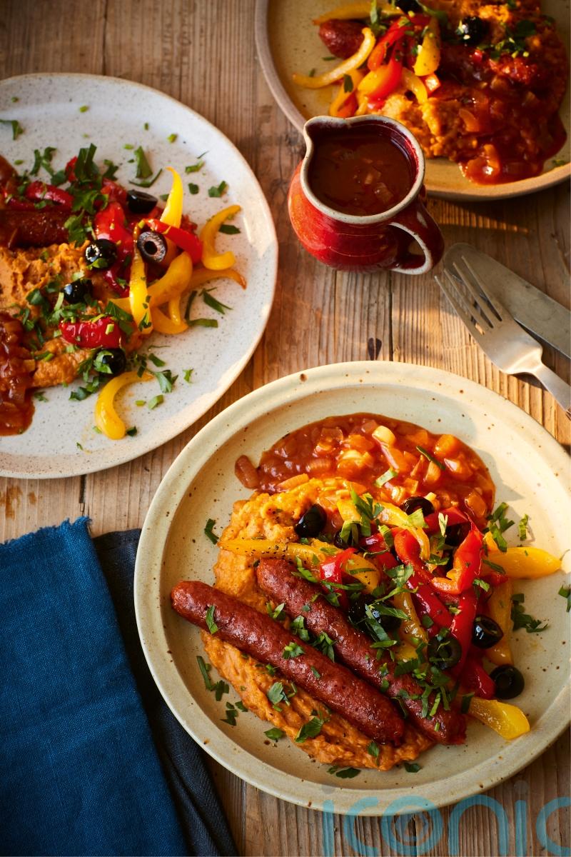 Bosh!’s chorizo bangers with butterbean mash recipe
