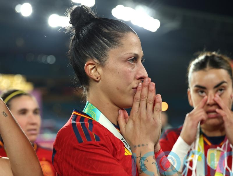 Jenni Hermoso labels Luis Rubiales kiss ‘sexist’ as Spain squad refuse to play
