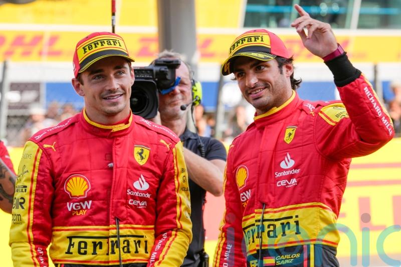 Ferrari’s Carlos Sainz delights Italian crowd by taking pole position in Monza