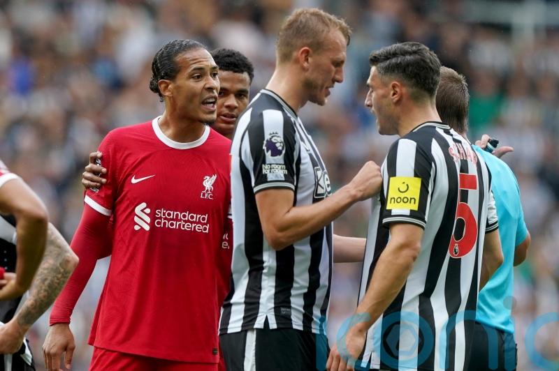 Virgil van Dijk: Punishment for Newcastle red card ‘a hard and expensive lesson’