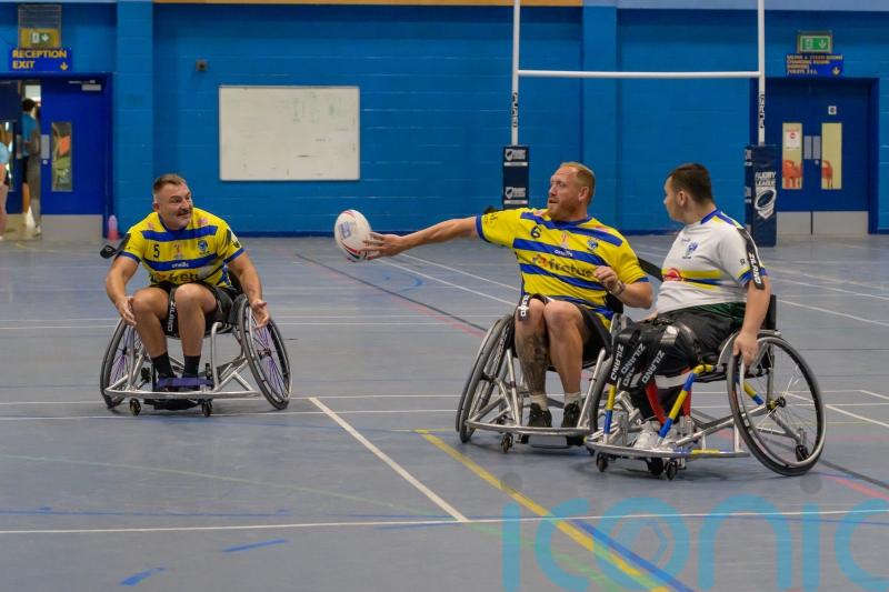 Warrington favourites ‘schooled’ in ‘frightening’ wheelchair rugby league clash