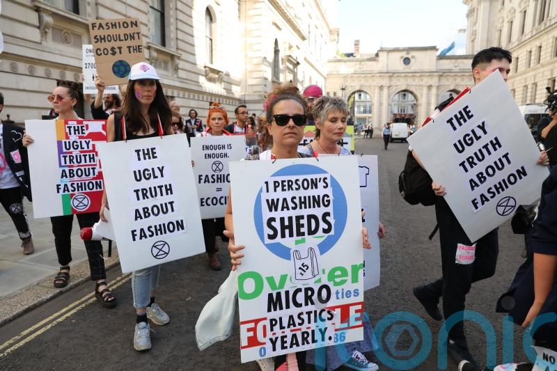 No place for London Fashion Week in a climate crisis, XR fashion expert says