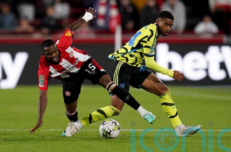 Reiss Nelson scores as Arsenal edge past Brentford in Carabao Cup