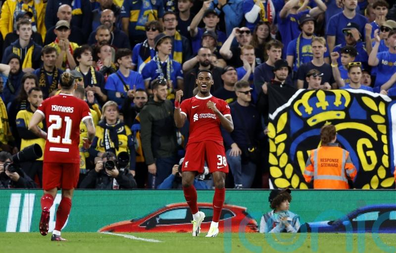 Jurgen Klopp hails Ryan Gravenberch’s talent in win over Union Saint-Gilloise