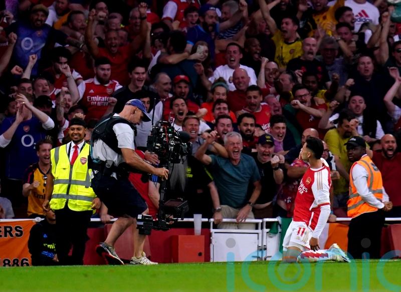 Gabriel Martinelli snatches last-gasp victory for Arsenal against Man City