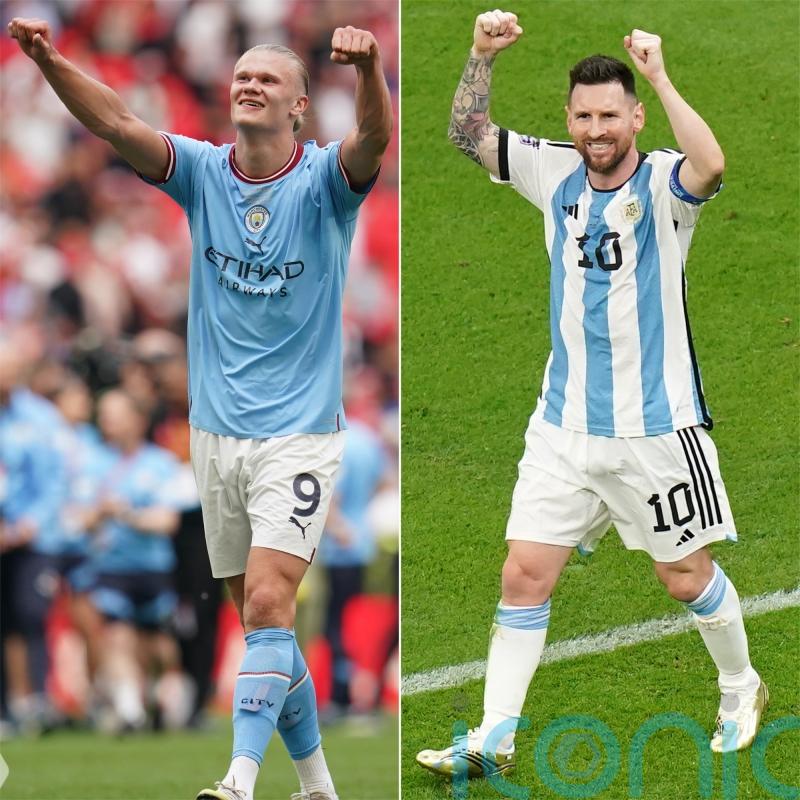 Pep Guardiola believes both Erling Haaland and Lionel Messi deserve Ballon d’Or